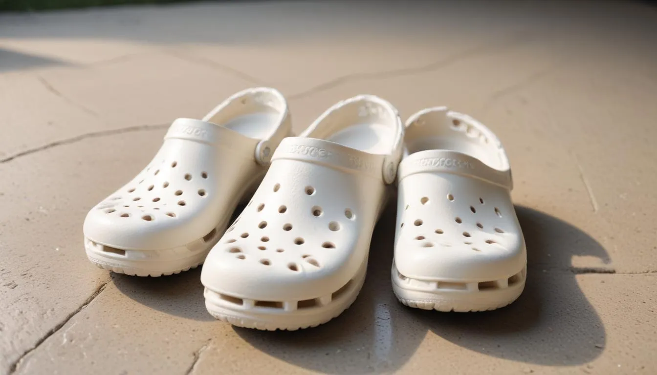 Crocs White vs Bone: A Color Comparison
