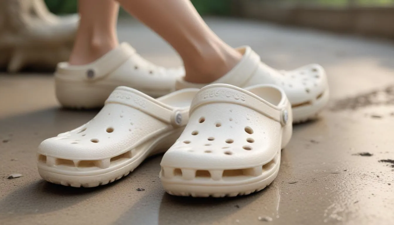 Crocs White vs Bone: A Color Comparison