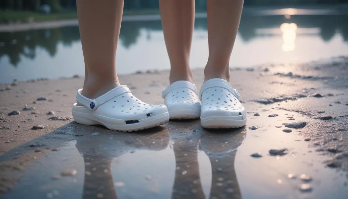 Dreamscape vs White Crocs: The Color Test