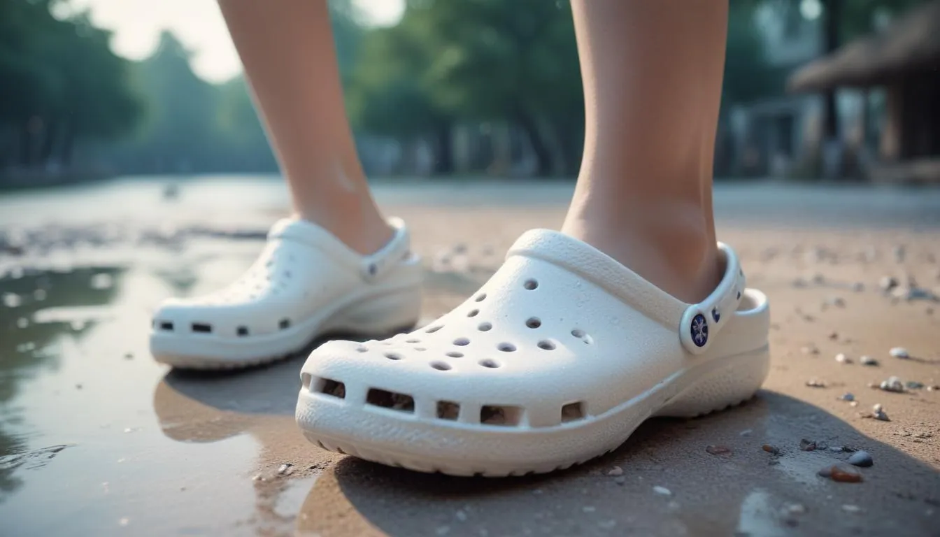 Dreamscape vs White Crocs: The Color Test