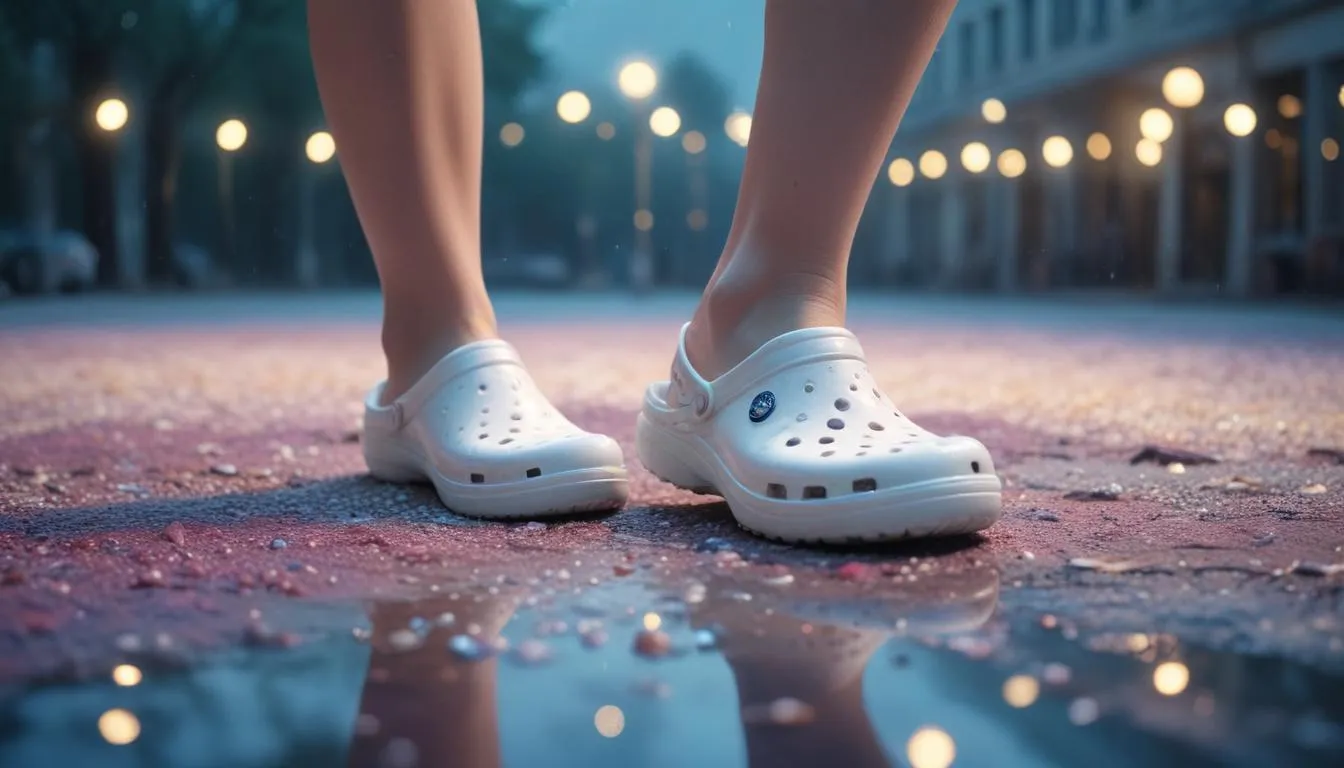 Dreamscape vs White Crocs: The Color Test