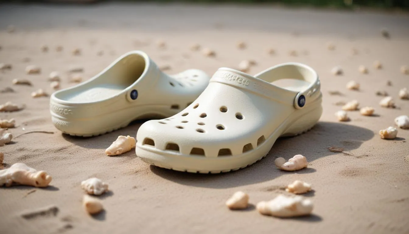 Linen Crocs vs Bone: A Color Comparison