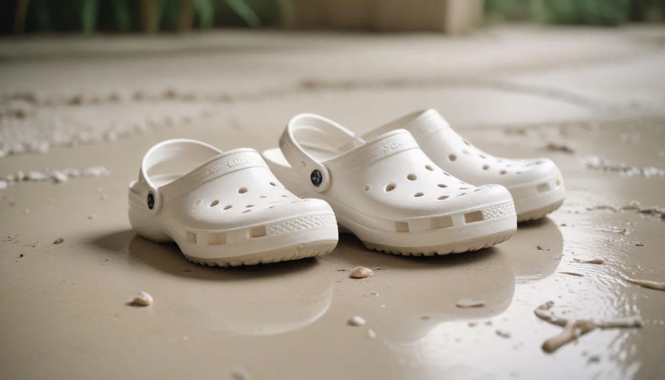 Linen vs White Crocs: The Color Test