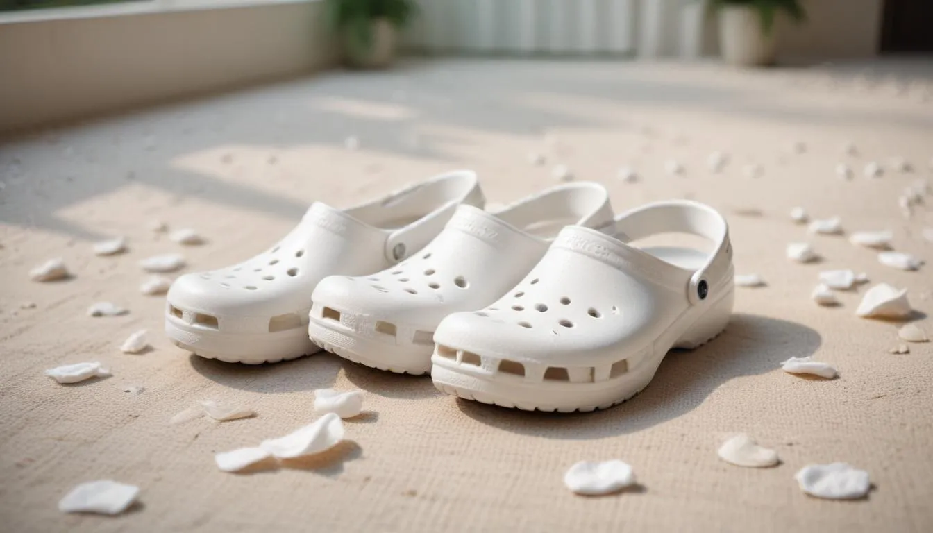 Linen vs White Crocs: The Color Test