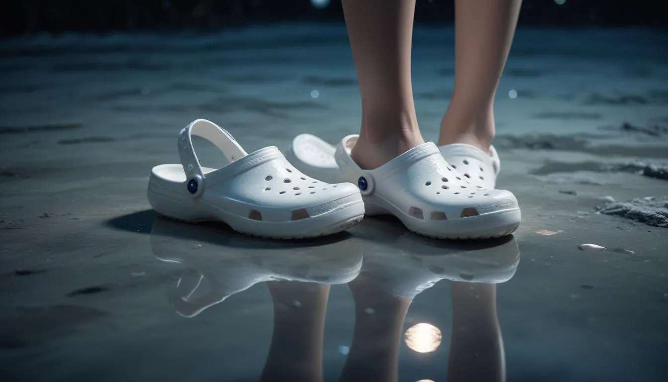 Moonlight vs White Crocs: The Color Test