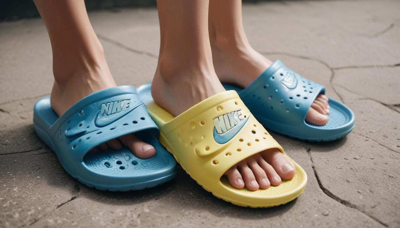 Nike Slides vs Crocs: A Detailed Review