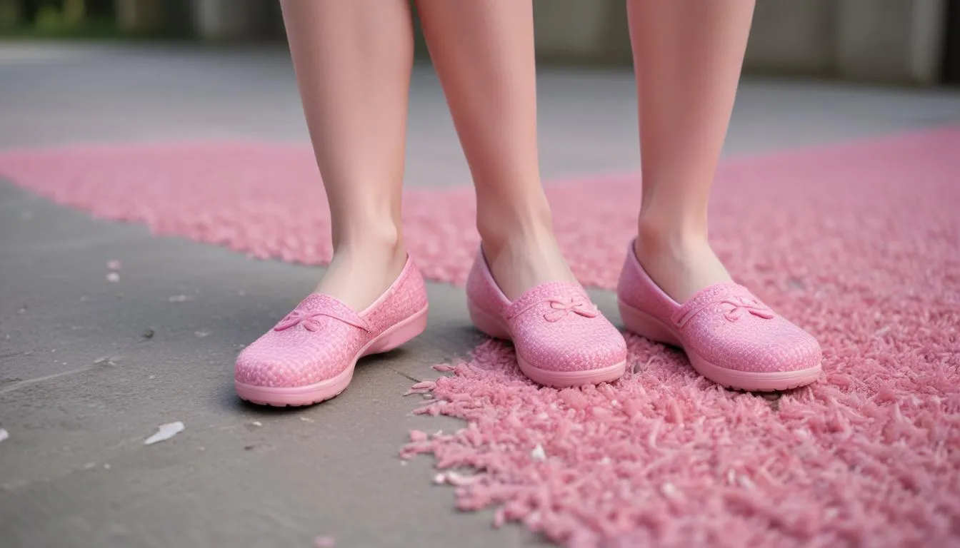 Pink Tweed vs Ballerina Pink Crocs: A Color Test