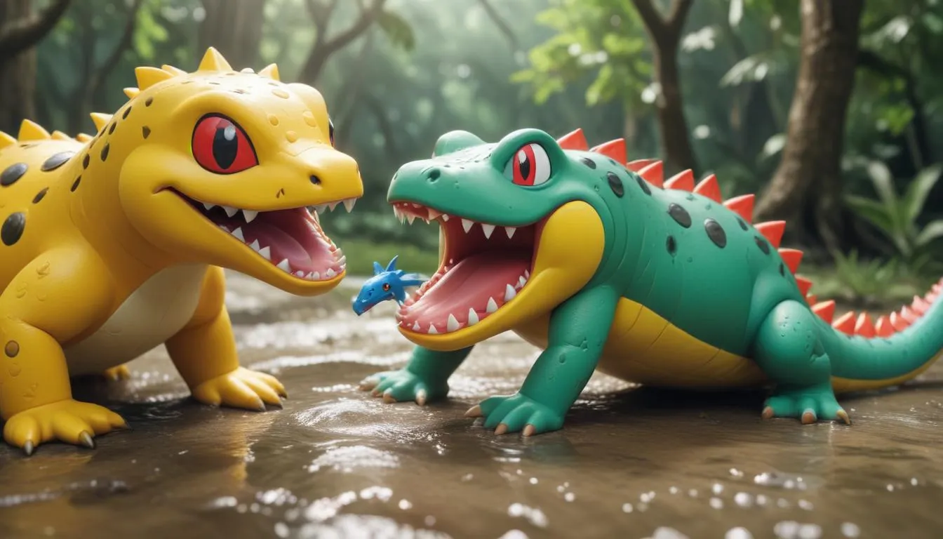 Pokemon vs Crocs: The Ultimate Showdown