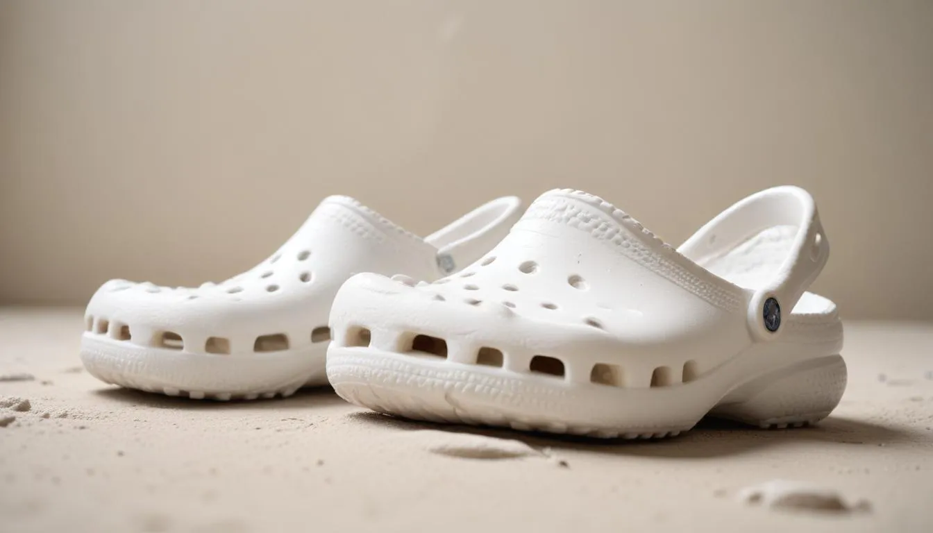 Stucco Crocs vs White: A Color Comparison
