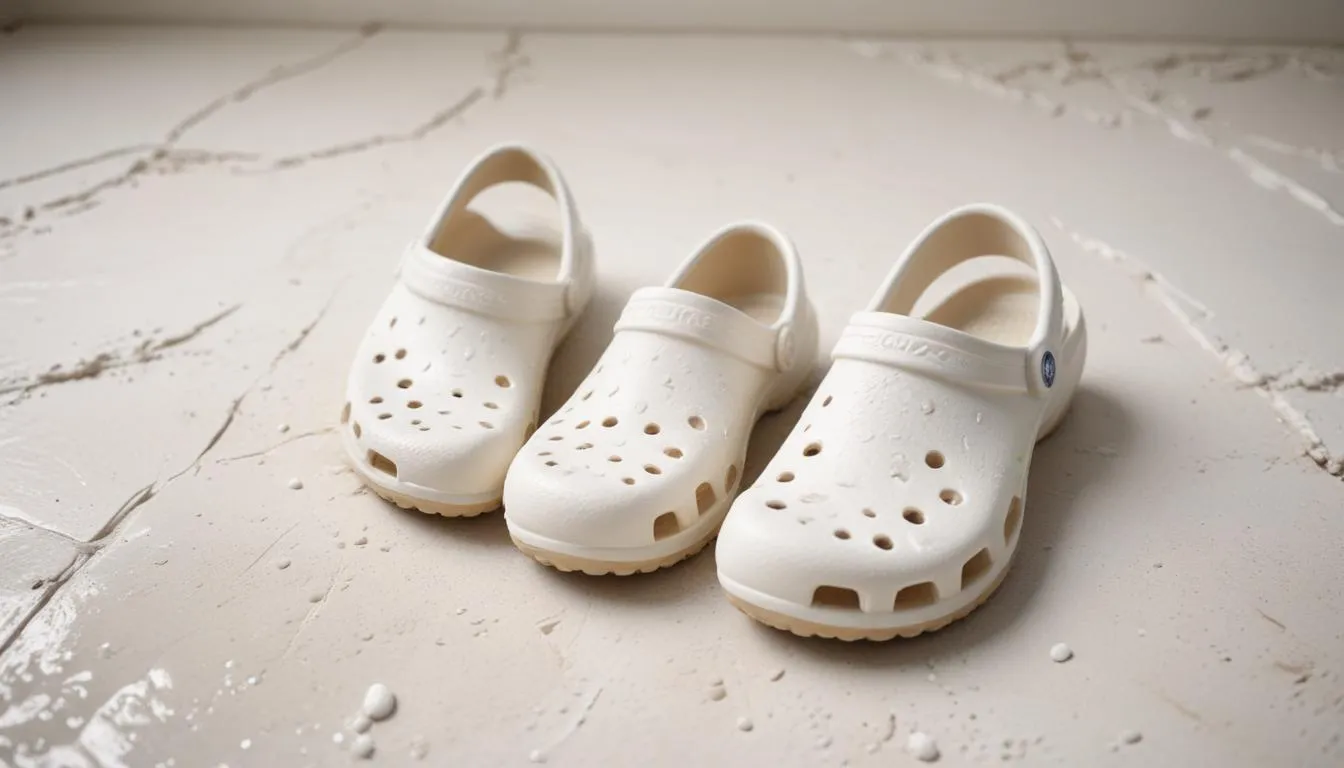 Stucco Crocs vs White: A Color Comparison