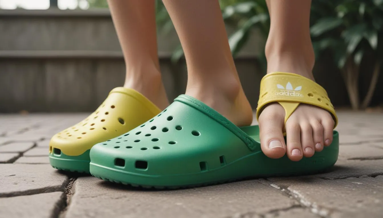 Adidas Adilette Clogs vs Crocs: A Review