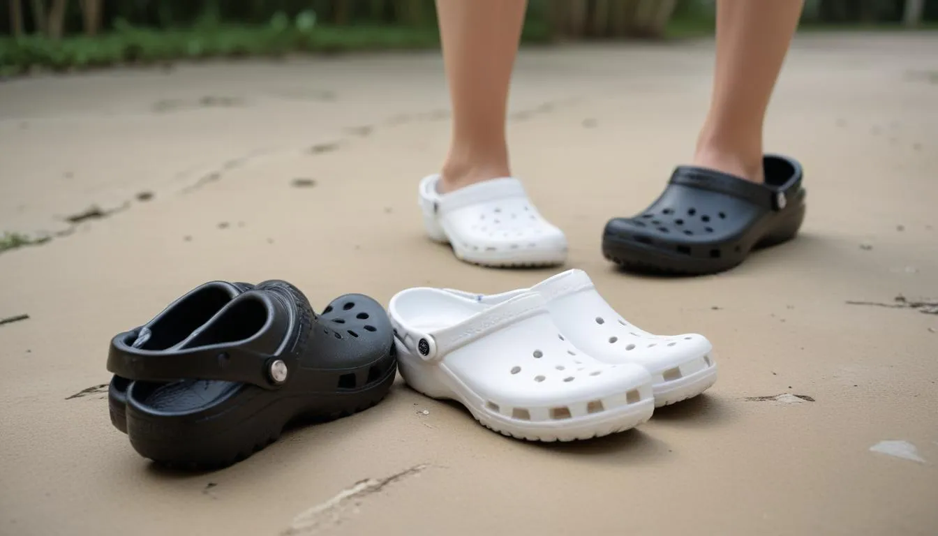 Black Crocs vs White Crocs: The Ultimate Showdown