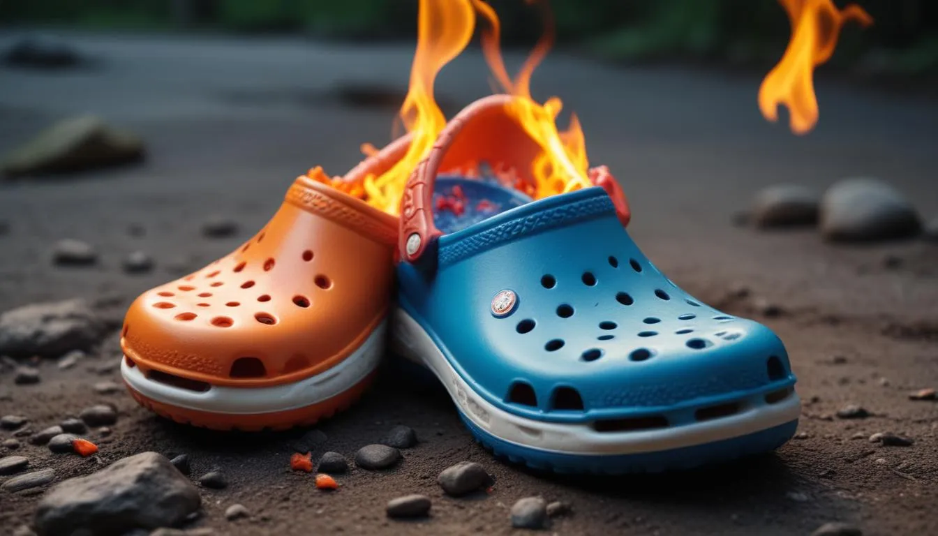 Crocs Flame vs Pepper: A Color Review