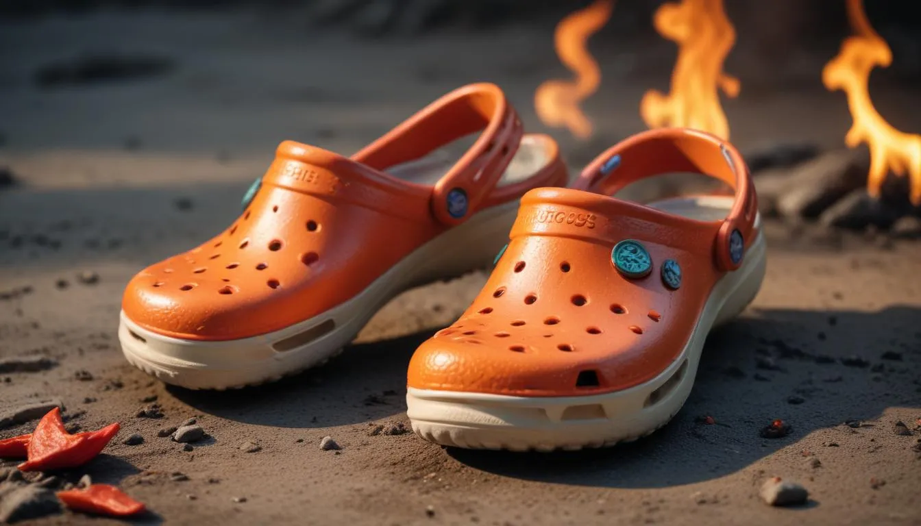 Crocs Flame vs Pepper: A Color Review