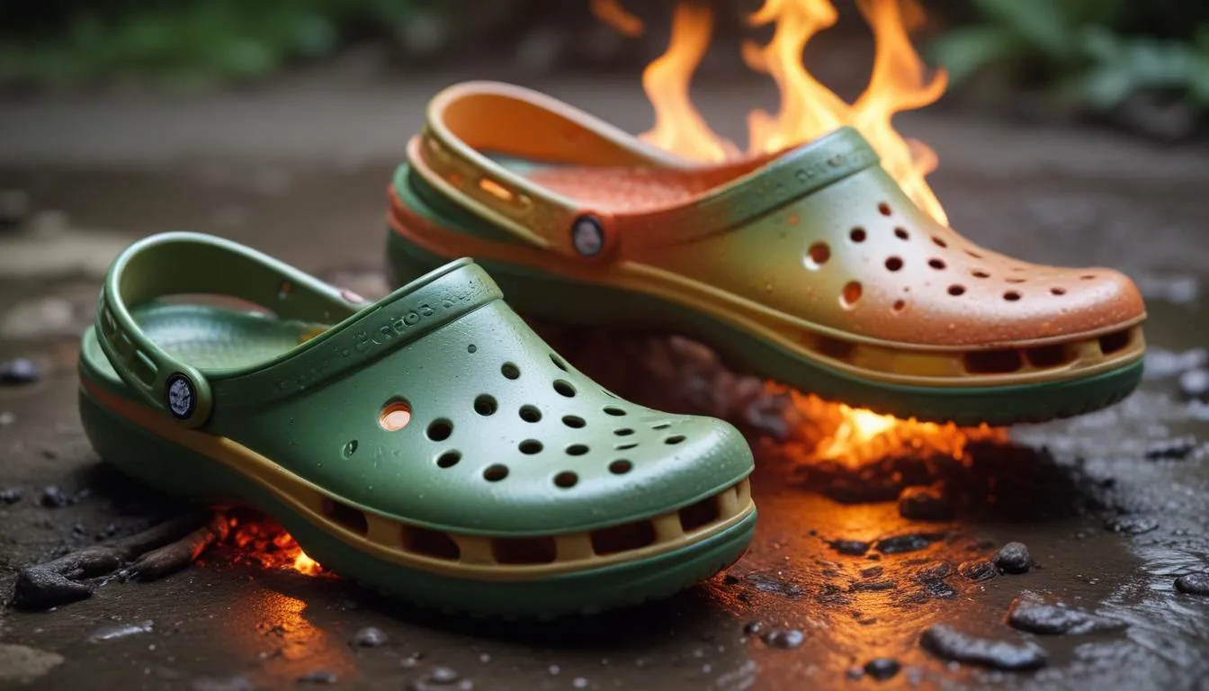 Crocs Flame vs Pepper: A Color Review