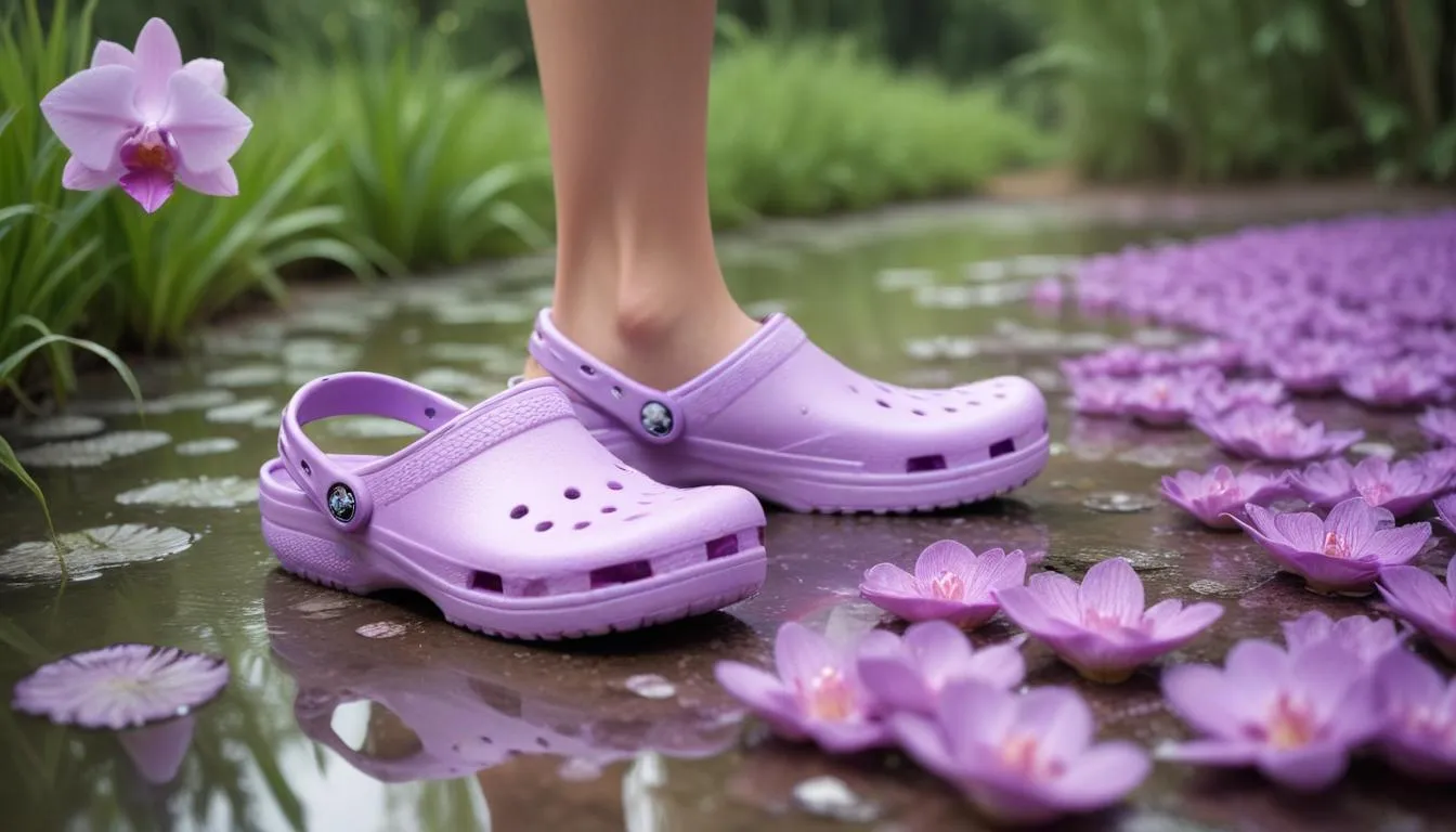Crocs Lavender vs Orchid: A Color Comparison