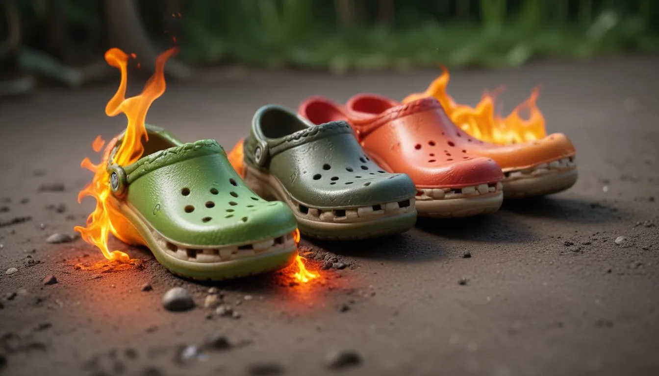 Crocs Pepper vs Flame: A Color Comparison