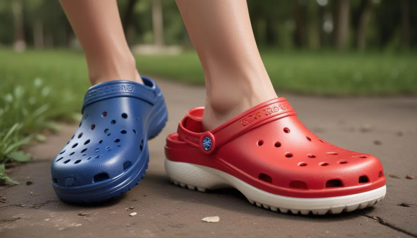 Crocs Pepper vs Varsity Red: A Comparison