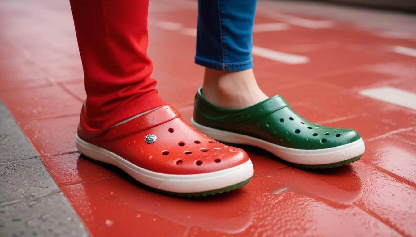 Crocs Pepper vs Varsity Red: A Comparison