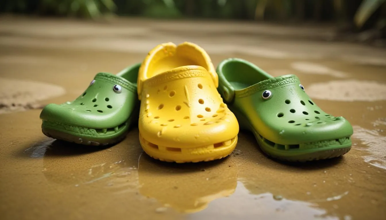 Crocs Sulphur vs Banana: A Color Comparison