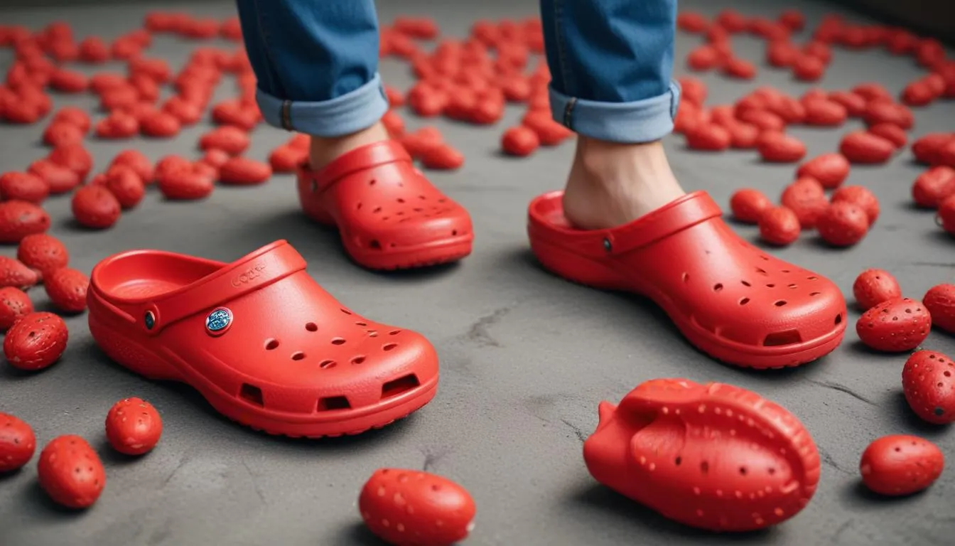 Crocs Varsity Red vs Pepper: A Color Comparison