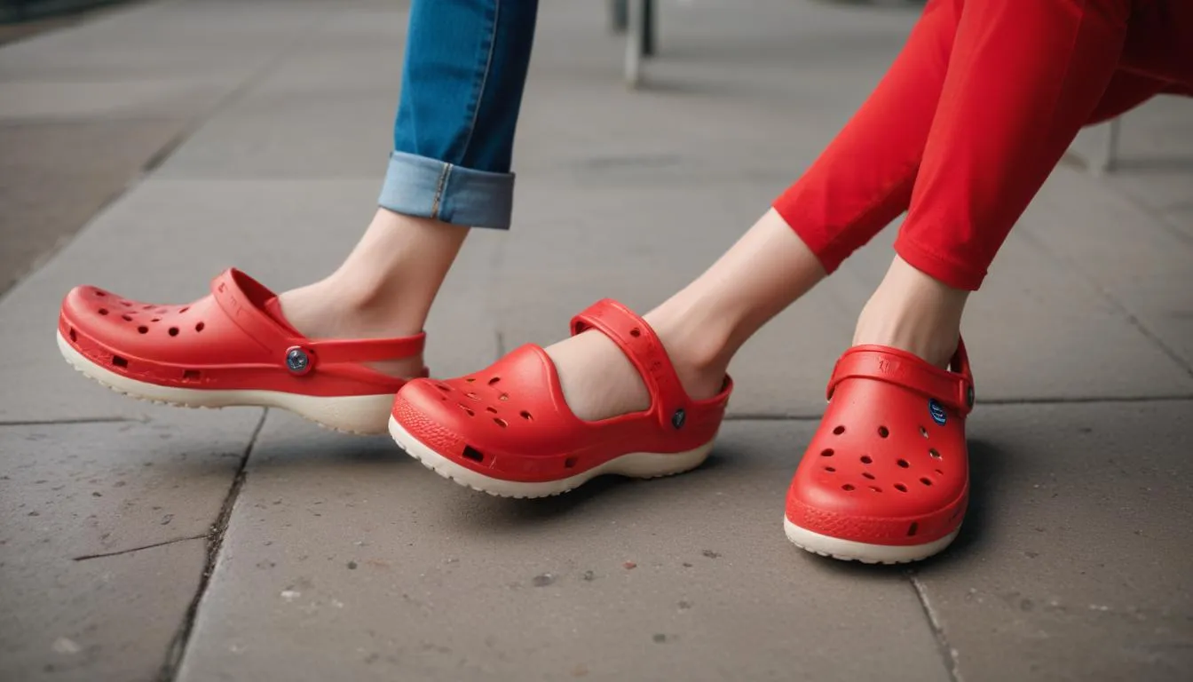 Crocs Varsity Red vs Pepper: A Color Review