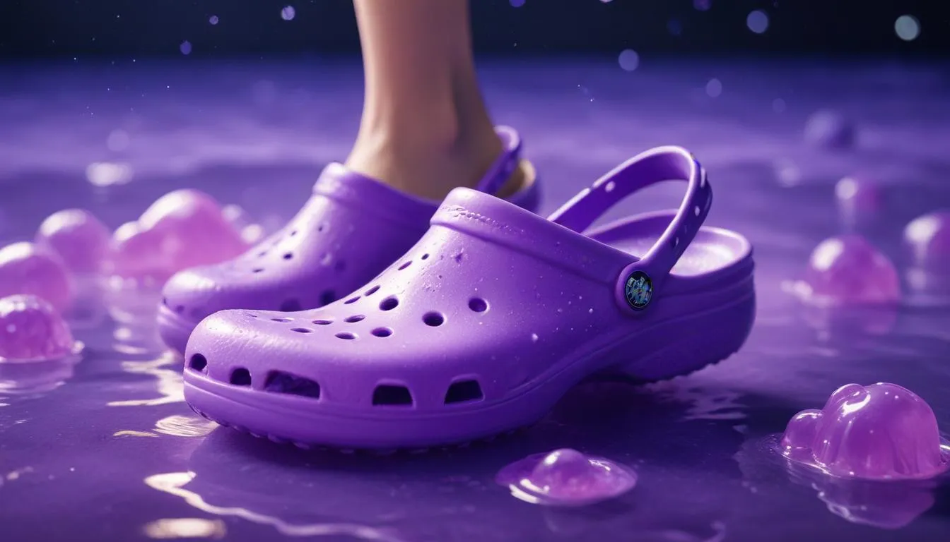 Digital Violet Crocs vs Moon Jelly: A Review