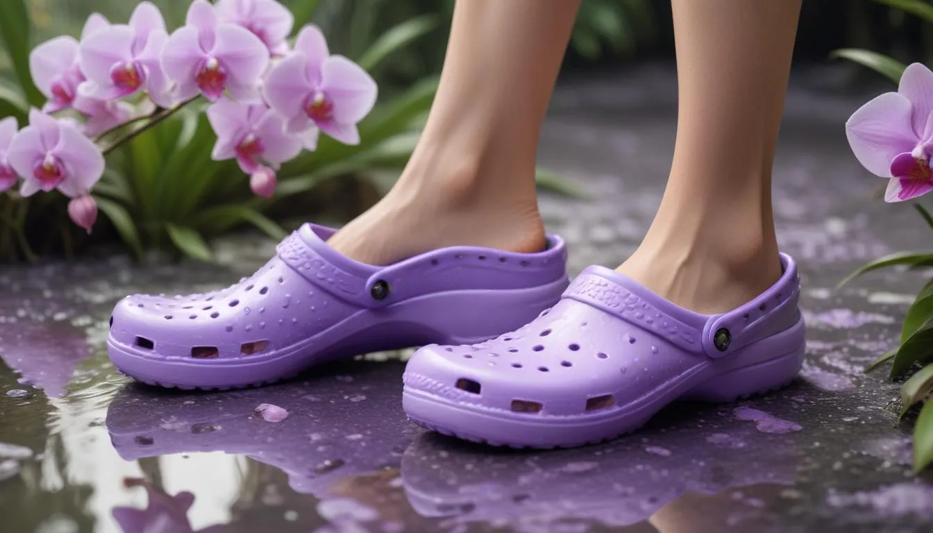 Orchid Crocs vs Lavender Crocs: A Review