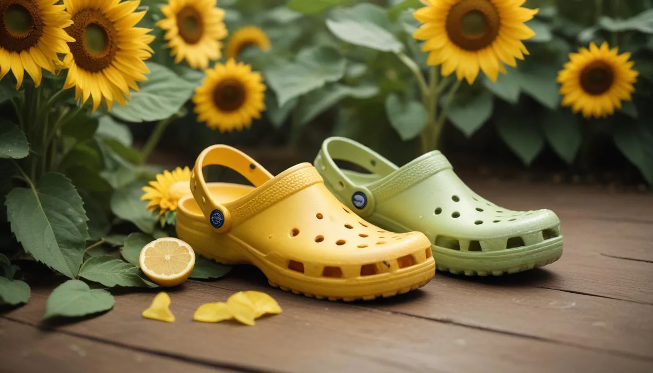 Sunflower vs Lemon Crocs: A Color Comparison